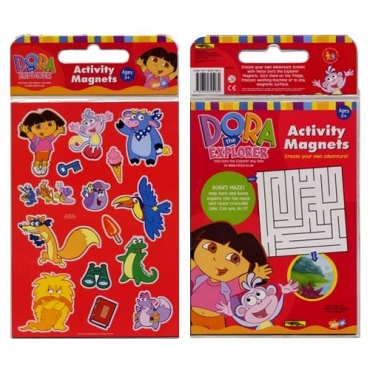 小小探險家朵拉磁貼遊戲包-Dora the Explorer Activity Magnets--DORA