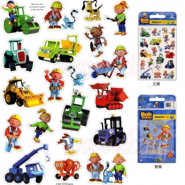 建築師巴布磁貼遊戲包-Bob the Builder Magnets