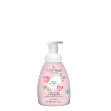 嬰幼兒2合1泡沫洗髮沐浴露-無香味 295ml